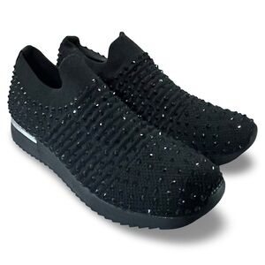 Kenneth Cole Reaction Women's Cameron Jewel Jogger Slip-On Sneaker Size 8.5